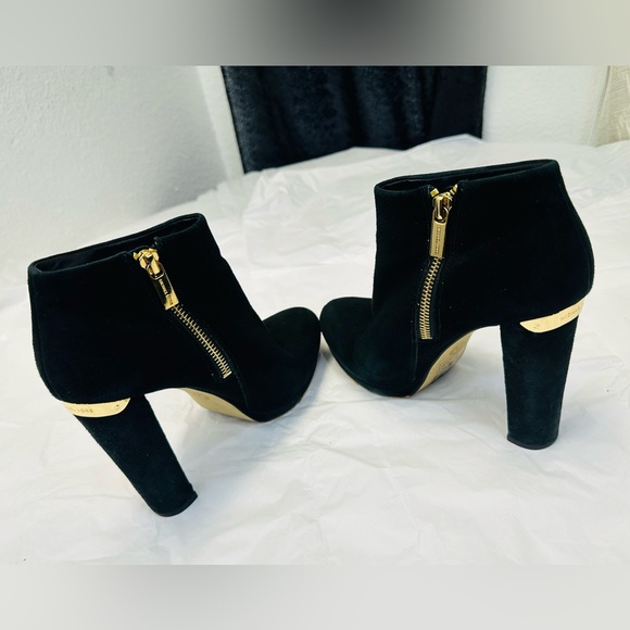 Michael Kors Black Heeled Boots - Picture 3 of 9